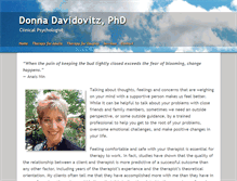 Tablet Screenshot of drdavidovitz.com